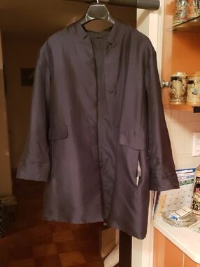 MaxMara Navy Lightweight Shirt Jacket